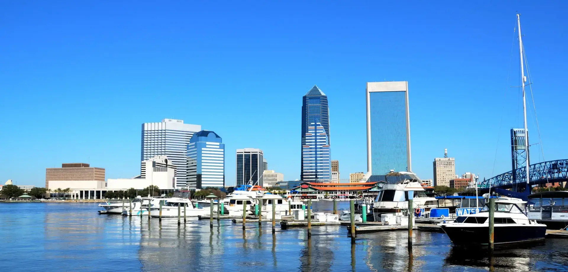 Jacksonville riverfront — telehealth for the First Coast of Florida