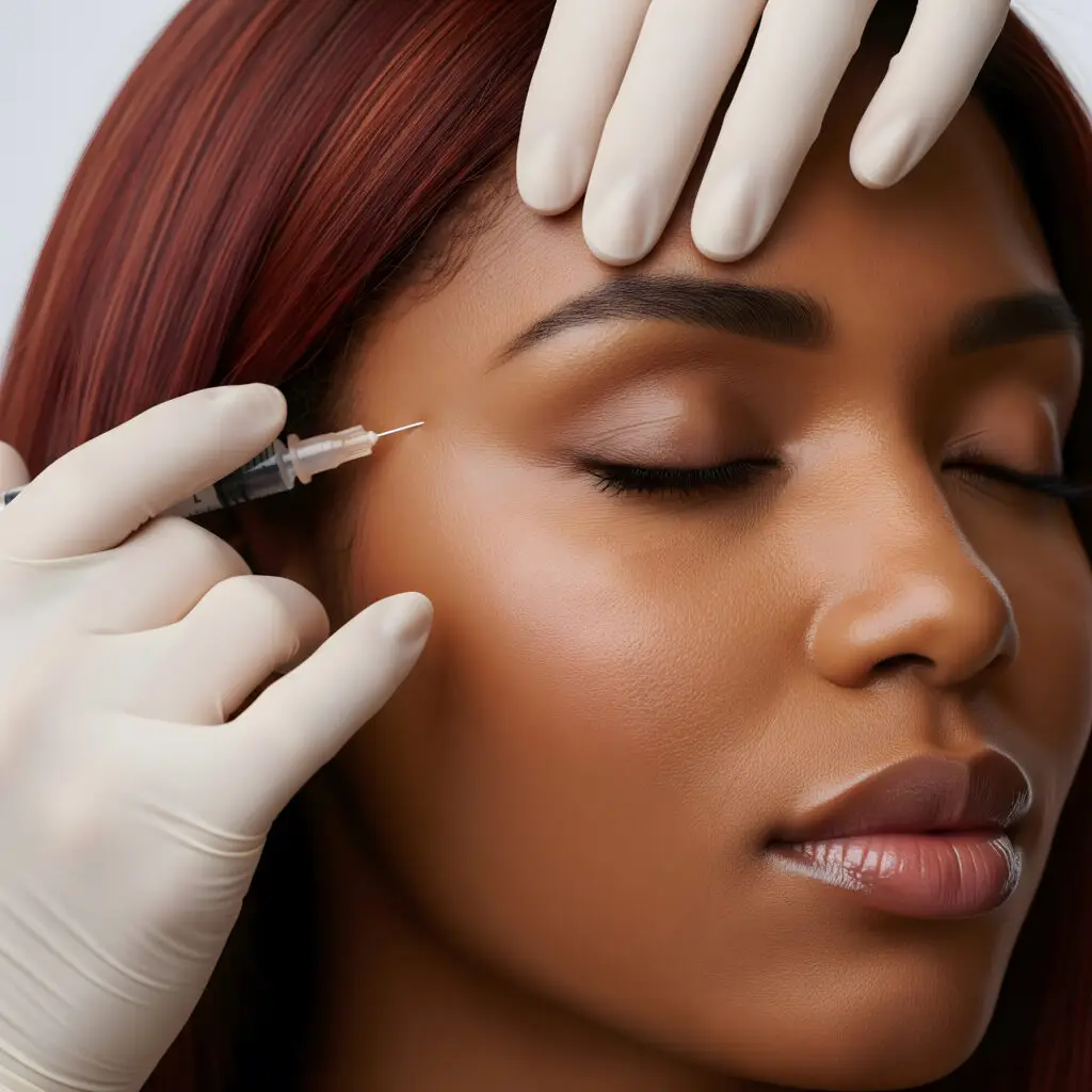 anti wrinkle injection woman miami beach