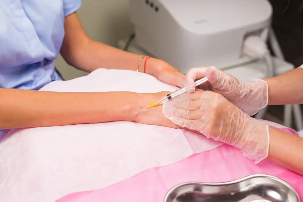 hand filler injection treatment miami beach